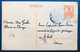 Luxembourg Entier Carte 1918 Allemand 7 1/2 Orange + Censure Dateur De Metz Pour St Avold  Intéressant - Frankeermachines (EMA)