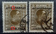 KING ALEXANDER-10 D-OVERPRINT-VARIATION-ERROR-YUGOSLAVIA-1933 - Ongetande, Proeven & Plaatfouten
