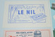 Delcampe - LOT De 5 BUVARDS ANCIENS NOYAMA BAUDOU LE NIL LION NOIR METAPOL Réf 10061611-49 COLLECTION PUBLICITE PUB - Collections, Lots & Series