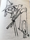 Delcampe - RARE BOOK BY PAINTER JOVAN OBICAN - Seven Scared Scarecrows - 1968 - SIGNED - Non Classificati