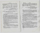 Bulletin Des Lois 891 1842 Ecole Préparatoire De Médecine Et De Pharmacie De Bordeaux/Droits De Navigation Canaux (coke) - Decrees & Laws