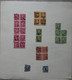 ¤3 CHINA 1915-20 BLOCS DIVERS DE TIMBRES SURCHARGES  +INTERESTING CANCELLATIONS - 1912-1949 Republik