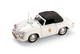 Porsche 356 Cabriolet - Portuguesa Police - 1952 - White & Black Roof - Brumm - Brumm