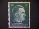 Russia, Scott #N58, Mint (*), 1941, Hitler Overprint Ukraine, 50pf, Myrtle Green - 1941-43 Occupation: Germany