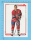 Hockey - Chris Chelios # 24 + Statistique, Commandité Par Kraft Et Le Journal De Montreal, C:1990 - 1980-1989