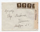 1941-1944 WWII ITALY,ITALIAN OCCUPATION OF DALMATIA,SPLIT TO ZEMUN,NDH,COVER,CENSOR - Fiume & Kupa