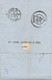 Variété Au Cadre Supérieur...Lettre-Pli..en 1870 De Paris à Blaye..Voir Scan. - Storia Postale