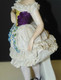 Delcampe - STATUETTE DANSEUSE PORCELAINE CAPODIMONTE Robe Dentelle Objet De Vitrine XIXe Collection Déco - Capodimonte (ITA)