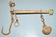 SUPERBE BALANCE ROMAINE BOIS Et Fer Forgé XVIIIe PESON ANCIEN Outil Ancien Déco - Outils Anciens