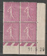 France Coin Daté N° 202 * 11/05/1929 Semeuse Lignée à 15% De La Cote - ....-1929