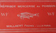 Ancienne Boite Carton - Publicité Mercerie WF Au POISSON - Etiquette Pelotes MARRON - Etiquette GOULET TURPIN Vers 1950 - Boîtes