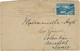 NEW ZEALAND - SWITZERLAND 1910 2.1/2D WAKATIPU COVER - Lettres & Documents