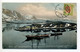 CPA GROENLAND -Gronland Parti Af Godthaabs Skibshavn Med " Hans Egede " Og " Fox"  Bateaux 1908 Peu Commune - Groenlandia