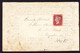 1866 Embossed Lace Valentine. Mit Dazu Gehörigem Gelaufenen Couvert (Briefumschlag). Leicht Eingetrennt Und Etwas - Briefe U. Dokumente