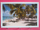 Visuel Très Peu Courant - République Dominicaine - Playa En Isla Catalina - Beaux Timbres - R/verso - Dominicaine (République)