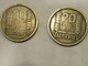 Lot De 3 Pièces De 20 Francs ALGERIE  (métal Nickel) Année 1949 (2 Unités) , Année 1956 (1 Unité)- Graveur Turin - Other & Unclassified