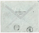 ALEXANDRIE Egypte Lettre Recommandée Banque Impériale Ottomane Dest Gant Bruxelles Belgique Etiquette Exp 25c Sage Yv 97 - 1877-1920: Periodo Semi Moderno