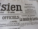 1915 LE PETIT PARISIEN : L'exploit D'un Contre-torpilleur Italien , Défaite Des Turcs à Gallipoli, Etc - Le Petit Parisien