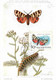 Delcampe - Hongrie Hungary Magyar Posta Lot Of 7 Maximum Cards CM Maxicard  Papillon Butterfly - Tarjetas – Máximo