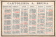 03003 "CARTOLERIA A. BRUNA - TORINO" CALENDARIETTO 1940 - Tamaño Pequeño : 1921-40