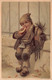 03005 "GASPARE GASPARINO - CANCELLERIA - TORINO" ANIMATO, SPAZZACAMINO, CALENDARIETTO 2° SEMESTRE 1883 - CROMOLITO - Tamaño Pequeño : ...-1900