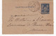 Carte Lettre Villers Saint-Christophe 1896 Aisne Saint Simon Type Sage - Kartenbriefe