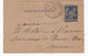 Carte Lettre Villers Saint-Christophe 1896 Aisne Saint Simon Type Sage - Cartoline-lettere