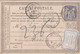 Lot De 3 Cartes Precurseurs Avec Etiquettes - 1849-1876: Periodo Classico