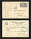 9341 Entete Huile Waaning N°130 Semeuse 15c Paire Marseille 1924 Harlem Pays-Bas Netherlands France Carte Postale - 1921-1960: Periodo Moderno