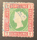 Mi 3 SELTENER 1867 HAMBURG ST.P FRÜHDATUM STPL Helgoland 6 Schilling Gestempelt,Heitmann BPP (Queen Victoria Heligoland - Héligoland