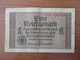 Allemagne - Billet 1 / Eine Reichsmark - Other & Unclassified