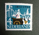 Nederland - MAST - 807 P1 - 1963 - Plaatfout - Ongebruikt - Plakrest - Verdikking In Jaszak Onder Rechterarm - Variétés Et Curiosités