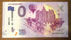 2017 BILLET 0 EURO SOUVENIR DPT 86 FUTUROSCOPE + TAMPON ZERO 0 EURO SCHEIN BANKNOTE PAPER MONEY BANK - Essais Privés / Non-officiels