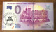 2017 BILLET 0 EURO SOUVENIR DPT 84 PALAIS DES PAPES ET PONT D'AVIGNON + TAMPON ZERO 0 EURO SCHEIN BANKNOTE MONEY BANK - Essais Privés / Non-officiels