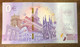 2017 BILLET 0 EURO SOUVENIR DPT 84 PALAIS DES PAPES ET PONT D'AVIGNON + TAMPON ZERO 0 EURO SCHEIN BANKNOTE MONEY BANK - Essais Privés / Non-officiels