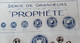 Delcampe - Lot 2 Planches BOUTON PRESSION Prophète - Coudre Couture Couturière Mercerie NEUF De STOCK - GOULET TURPIN - Vers 1960 - Dentelles Et Tissus