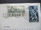 Saarland 1951 Umschlag P.Klein Schilder Und Spielwaren Fabrik Dudweiler Saar Werbestempel Benutzt Die Kraftpost - Storia Postale