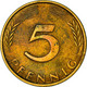 Monnaie, République Fédérale Allemande, 5 Pfennig, 1972, Karlsruhe, TTB - 5 Pfennig