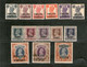 India Gwalior State 14 Diff. KG VI Postage And Service Stamps Cat. £125+ MNH # 5759a - Gwalior