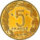 Monnaie, États De L'Afrique Centrale, 5 Francs, 1975, Paris, SUP - República Centroafricana