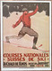 LA CHAUX-DE-FONDS - COURSES NATIONALES SUISSE DE SKI 1912  - PUBLICITÉ (Reproduction) - La Chaux