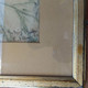 Dipinto A Pastello Su Cartoncino Volto Di Donna Firmato 1920 Ca. (D179) Come Da Foto Con Cornice Dorata E Passapartout - Pastels