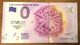2017 BILLET 0 EURO SOUVENIR DPT 75 LES CATACOMBES DE PARIS N°3 + TAMPON ZERO 0 EURO SCHEIN BANKNOTE MONEY BANK - Pruebas Privadas