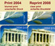Greece Griechenland HELLAS ATM 22 Parthenon Blank Label 1x Print 2004 + 1x Reprint 2008 Frama Etiquetas Automatenmarken - Timbres De Distributeurs [ATM]
