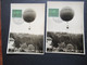 Delcampe - BRD 1950er / 60er Jahre Belegeposten Ballonpost 19 PK / Sonder PK / Motive Mit Vielen Stempeln Und Vermerken! - Fesselballons