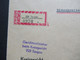 Delcampe - DDR 1967 Ulbricht Frankaturen EF / MeF Etl. Einschreiben! 1x Umschlag Der Generalstaatsanwalt Der DDR 104 Berlin - Cartas & Documentos