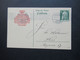 Delcampe - AD Bayern 1912 Postkarte / Ganzsache Mit Zudruck Bayrische Gewerbeschau 1912 In Muenchen Unter Protektorate Luitpold - Postwaardestukken