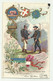 MILITARE UNIONE ALPINI ITALIANI E FRANCESI 1904 - VIAGGIATA FP - Regimenten
