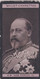 1 HM King Edward VII  -  Portraits Of European Royalty - 1908 -  Wills Cigarette Card - Original  - Antique- RP - Andere & Zonder Classificatie