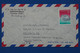 ¤12 NED. ANTILLEN  BELLE LETTRE 1962 CURACAO  POUR AUGUSTA USA + AEROPHILATELIE  +AFFRANCH . INTERESSANT - Curaçao, Nederlandse Antillen, Aruba